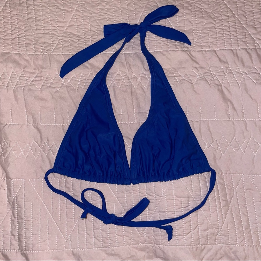 Halter Triangle Bikini Top